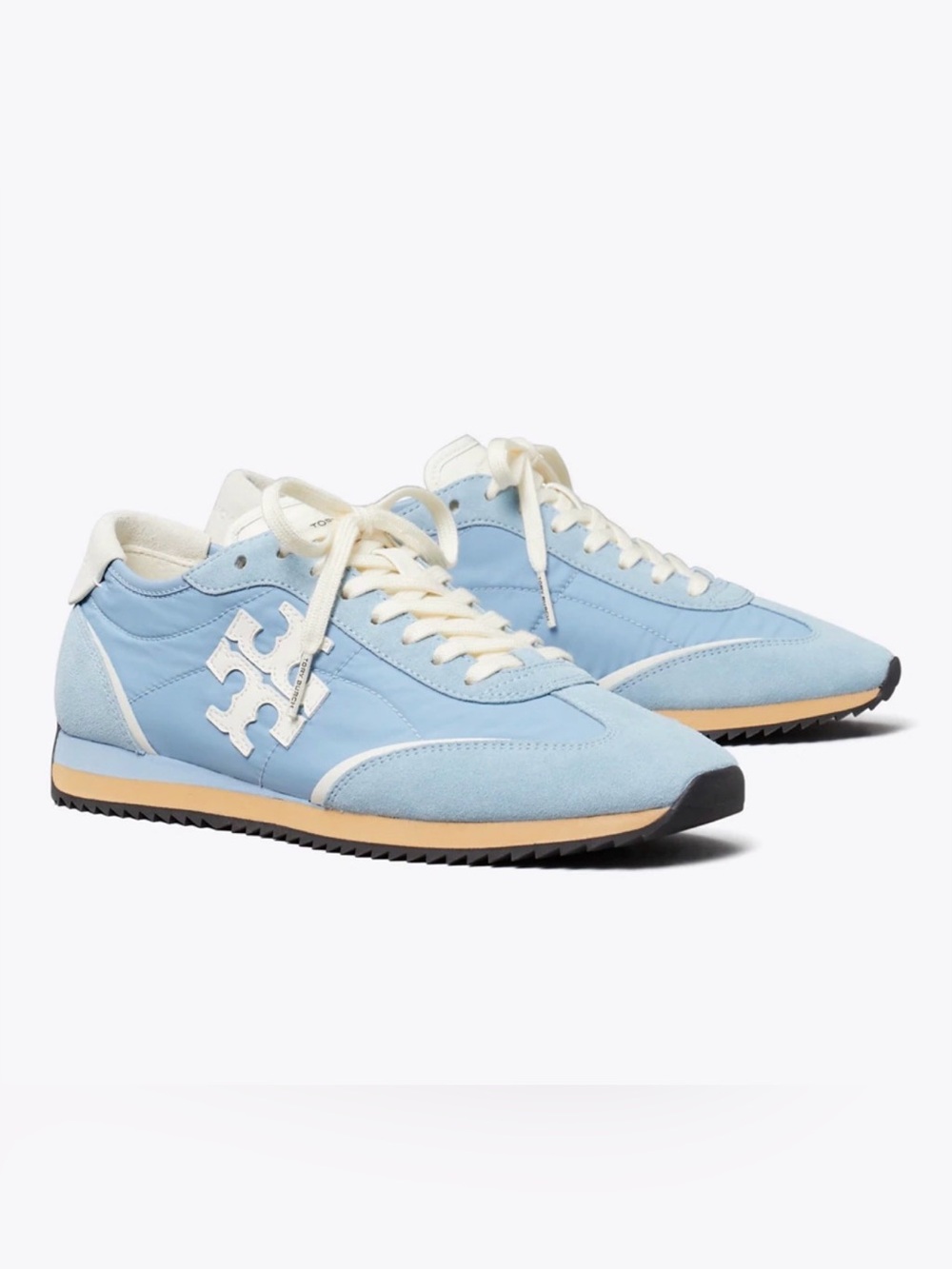 Tory Burch vintage Runner Sneakers with Cream Accents